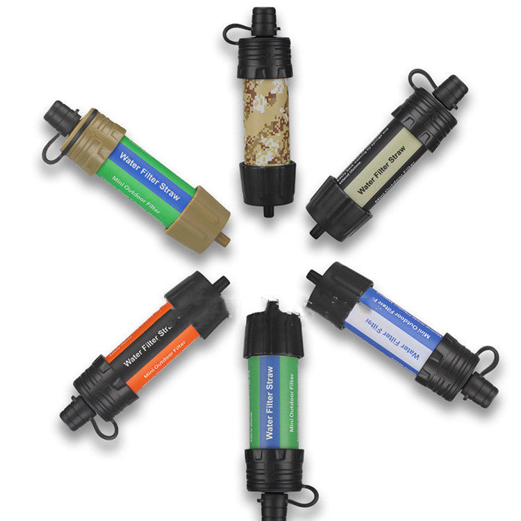 Survival Water Filter Straw — Portable Emergency Filtration
