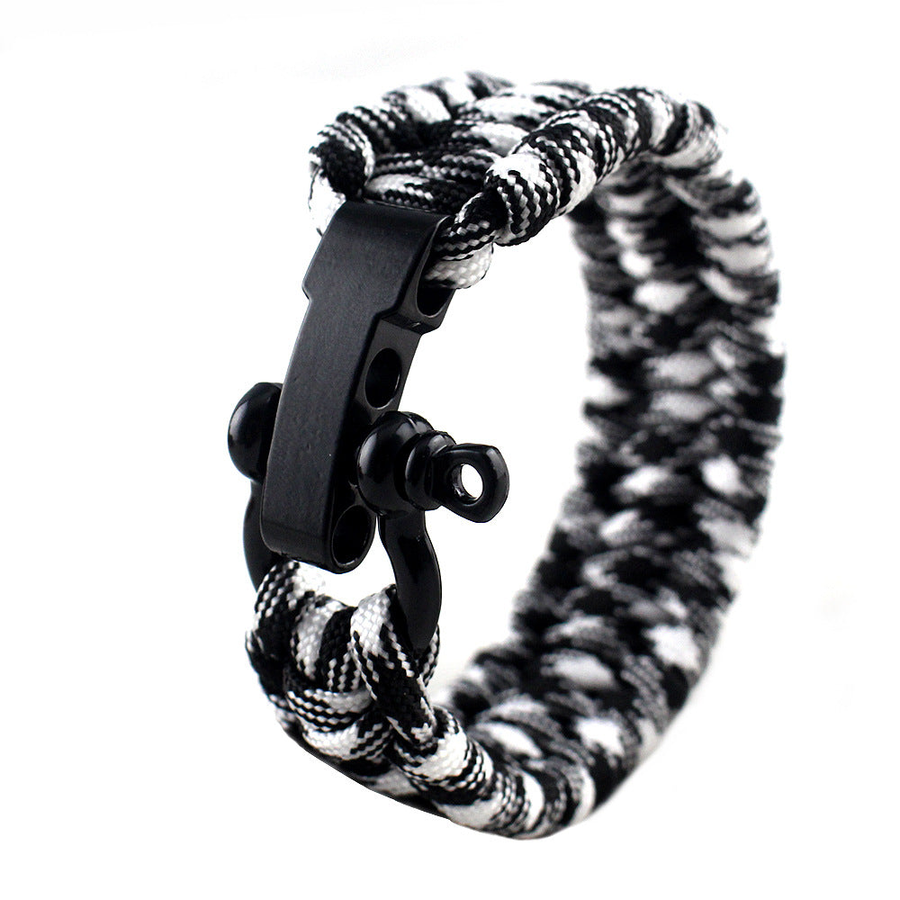 Emergency Survival Paracord Bracelet