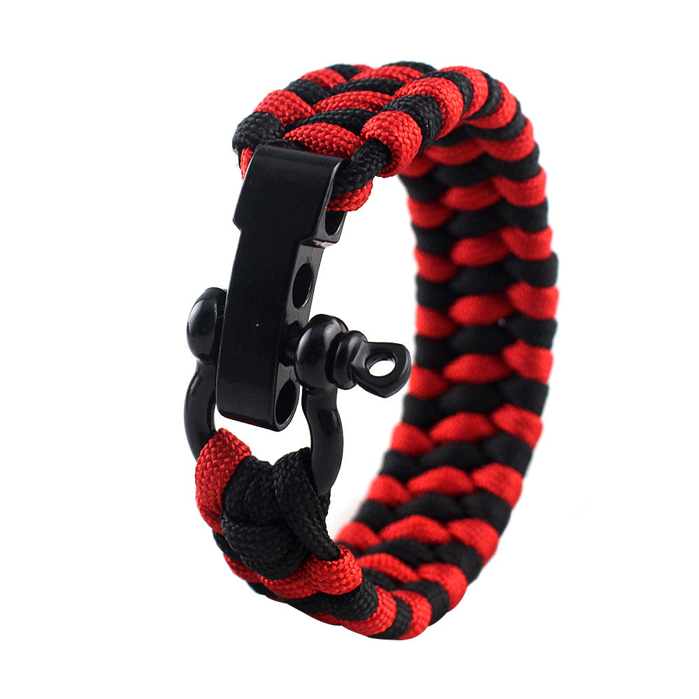 Emergency Survival Paracord Bracelet