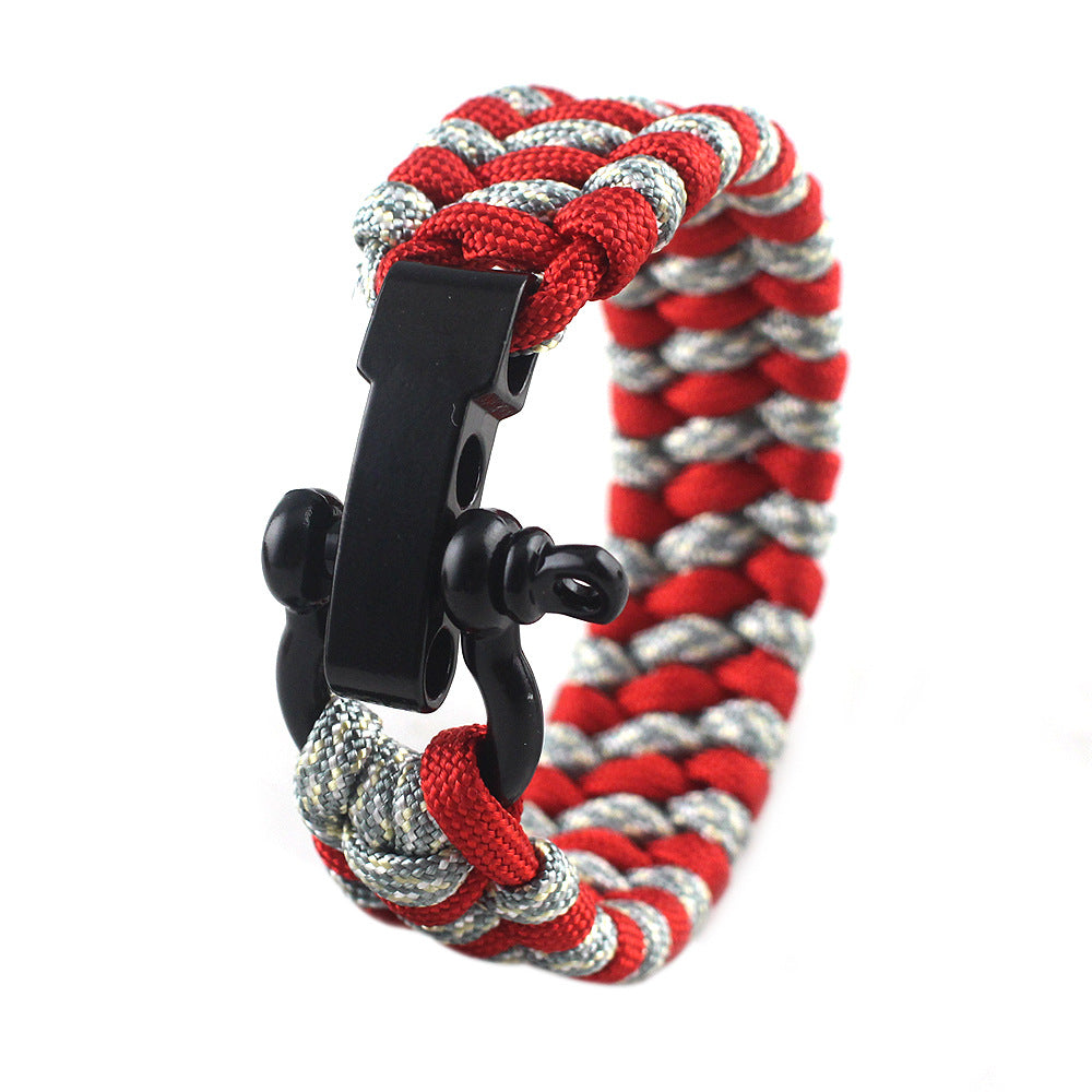 Emergency Survival Paracord Bracelet