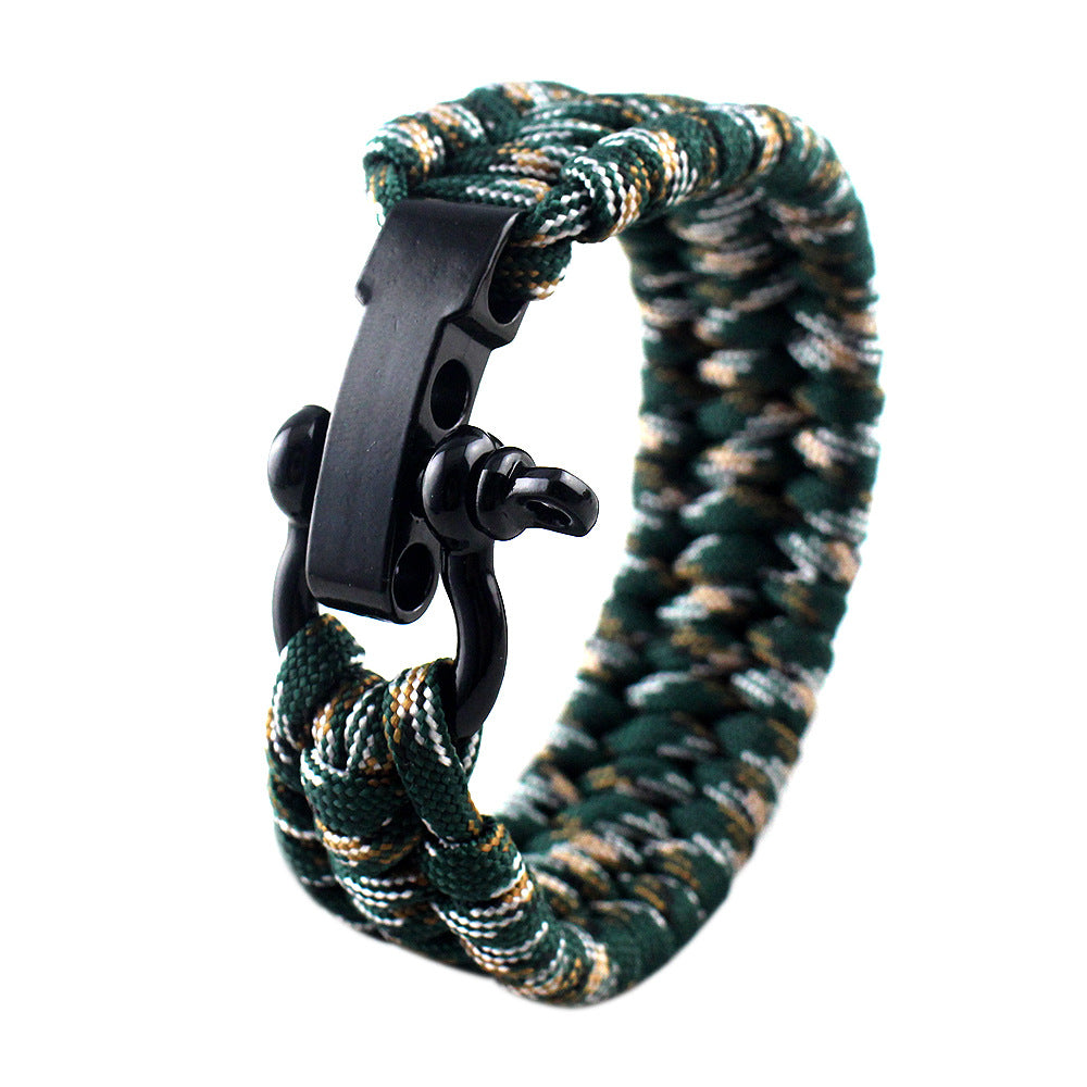Emergency Survival Paracord Bracelet
