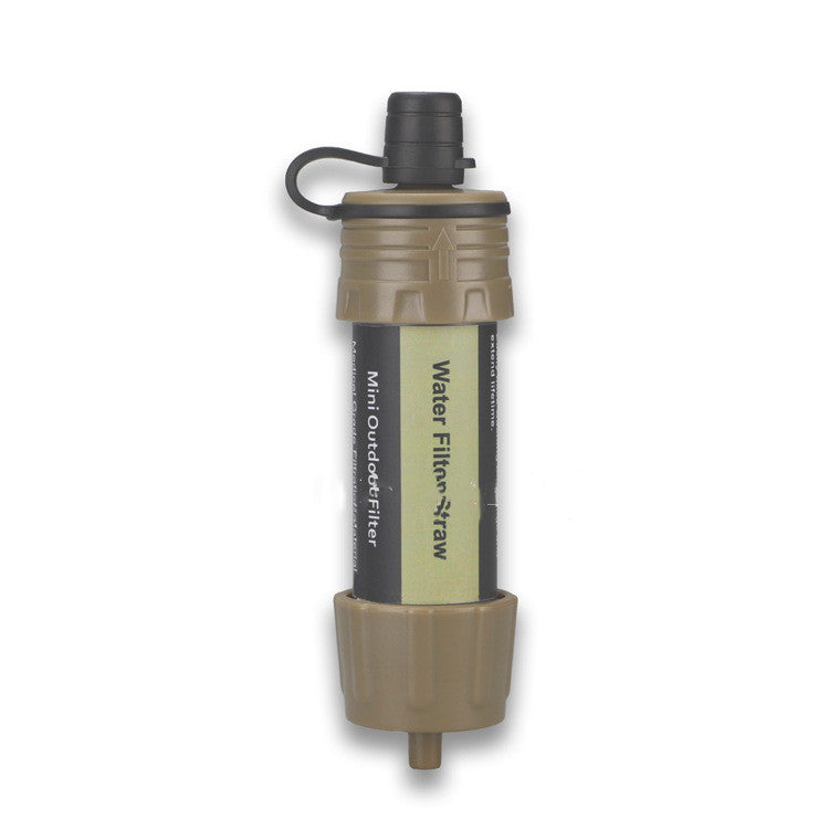 Survival Water Filter Straw — Portable Emergency Filtration