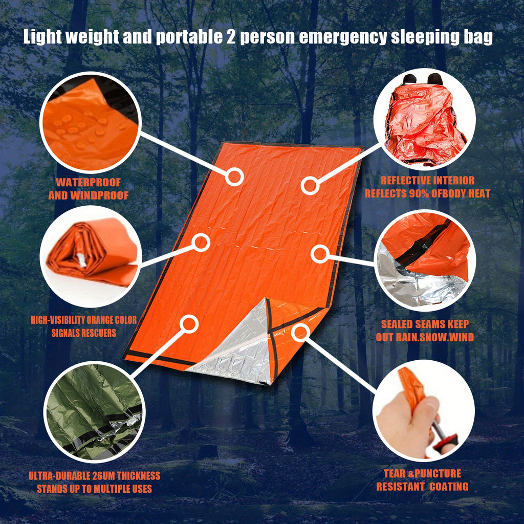 Emergency Thermal Survival Bivy Sleeping Bag
