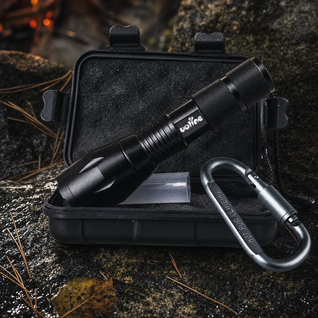 Tactical LED Flashlight — 1000 Lumens, 5 Modes