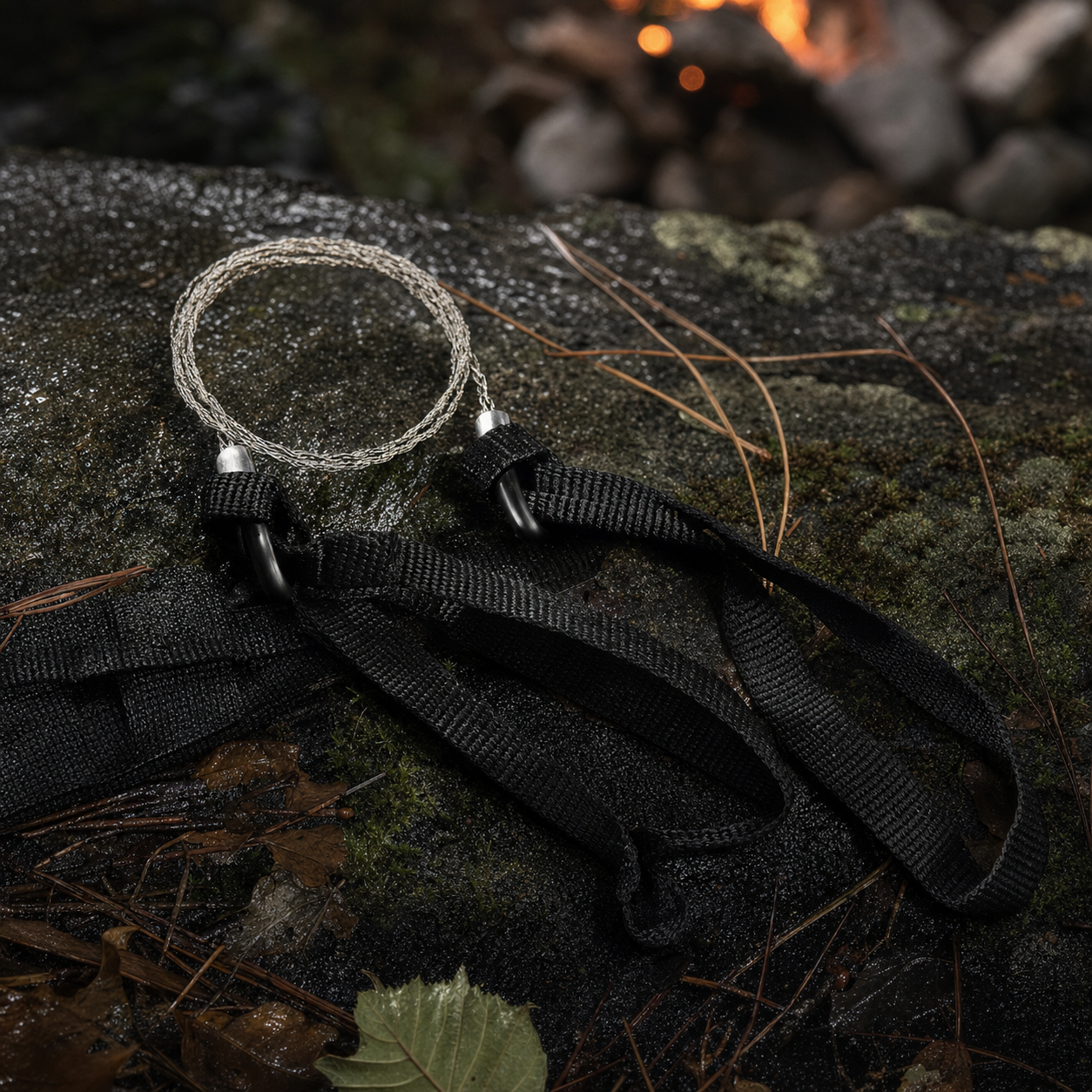 Survival Wire Saw — Portable Emergency Cutting Tool