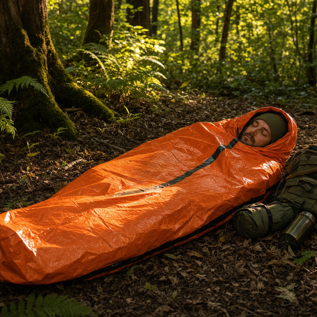 Emergency Thermal Survival Bivy Sleeping Bag